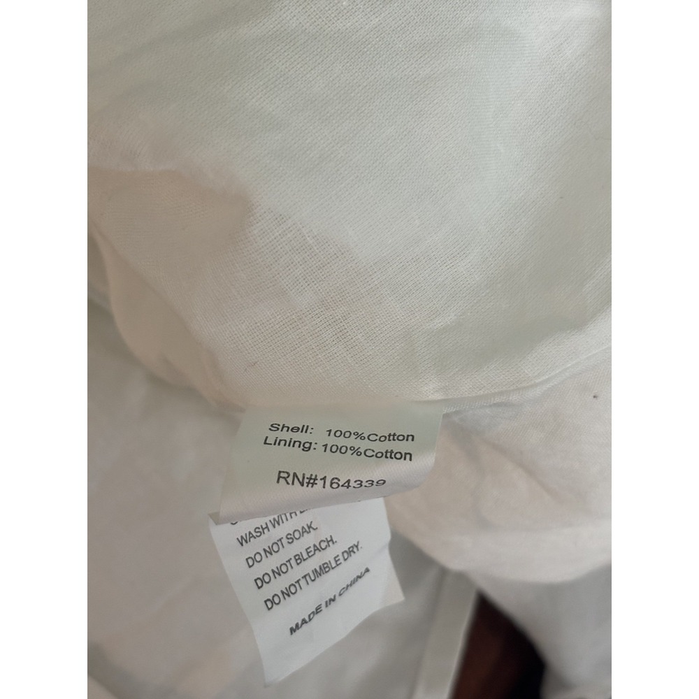 Petal & Pup Women's Alice Bow Back Midi Dress Womens Medium White Poplin NEW NWT - Picture 6 of 6